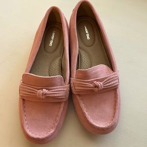 Lands End Pink Suede Shoes Women’s size 6 EUR 36
